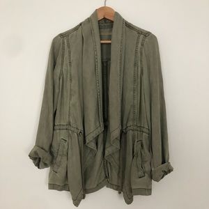 Max Jeans Army Green Jacket - M
